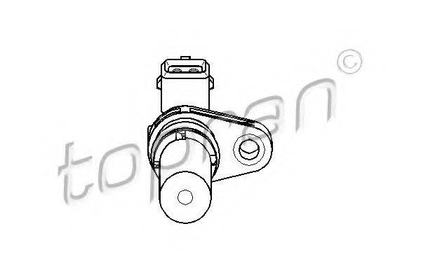 TOPRAN 302651 Датчик частоти обертання, керування двигуном