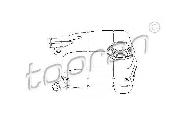 TOPRAN 302296 Компенсаційний бак, охолоджуюча рідина