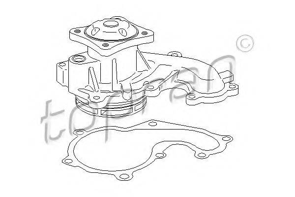 TOPRAN 301511 Водяний насос