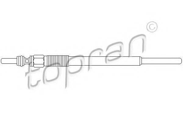 TOPRAN 720476 Свічка розжарювання