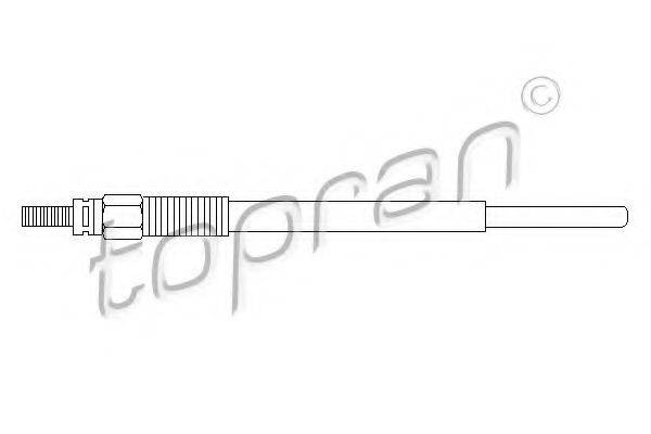 TOPRAN 302506 Свічка розжарювання