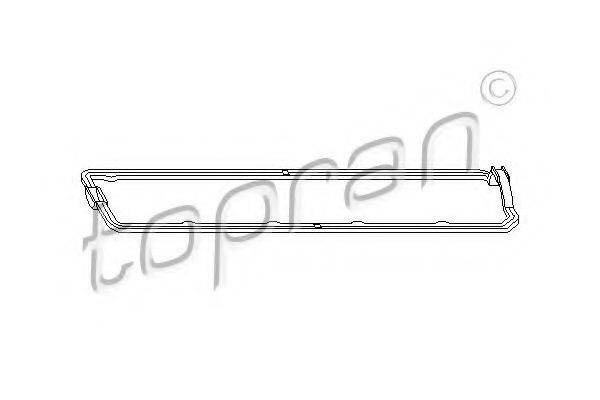 TOPRAN 300443 Прокладка, кришка головки циліндра