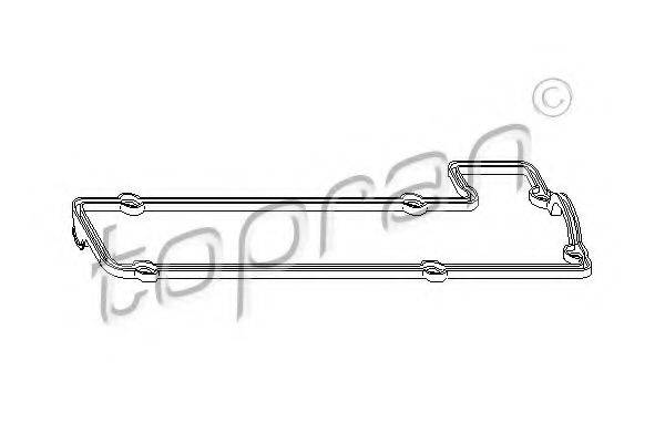 TOPRAN 400930 Прокладка, кришка головки циліндра