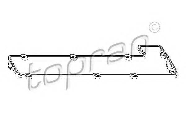 TOPRAN 400931 Прокладка, кришка головки циліндра