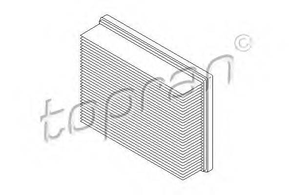 TOPRAN 401039 Повітряний фільтр