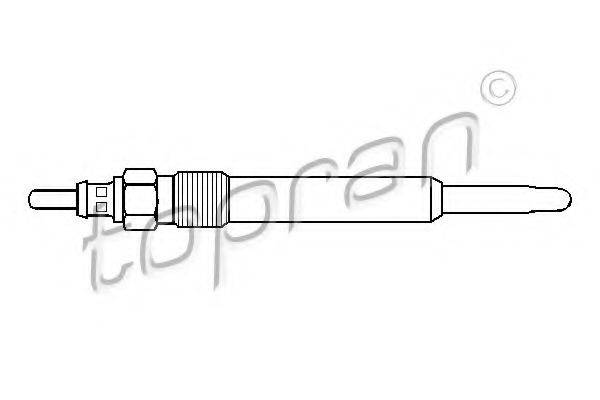 TOPRAN 400448 Свічка розжарювання