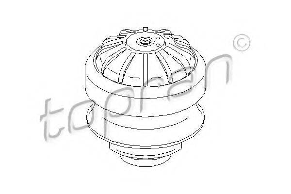 TOPRAN 400023 Підвіска, двигун