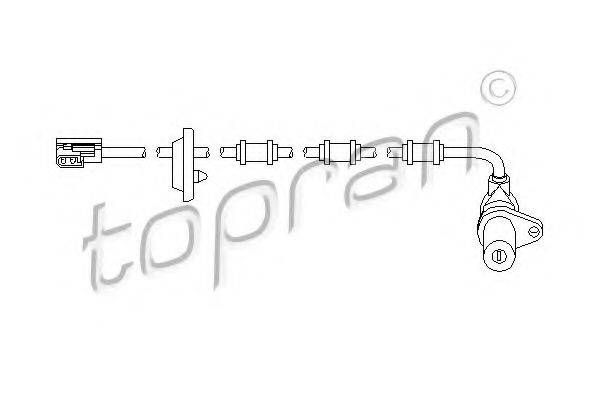 TOPRAN 401414 Датчик, частота обертання колеса