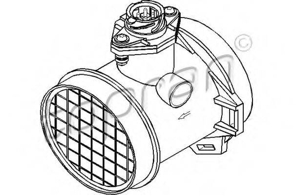 TOPRAN 501505 Витратомір повітря
