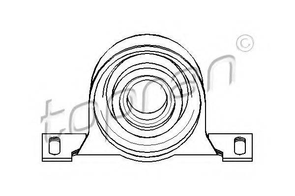 TOPRAN 500014 Підвіска, карданний вал