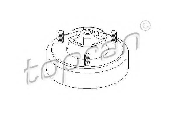 TOPRAN 500046 Опора стійки амортизатора