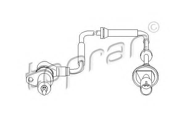 TOPRAN 501455 Датчик, частота обертання колеса
