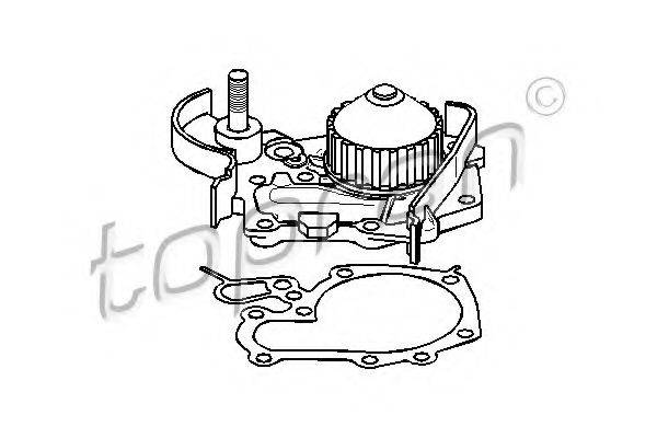 TOPRAN 700224 Водяний насос