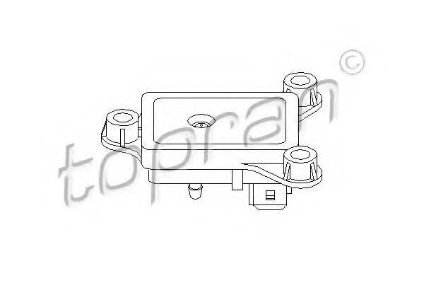 TOPRAN 721619 Датчик, тиск у впускному газопроводі