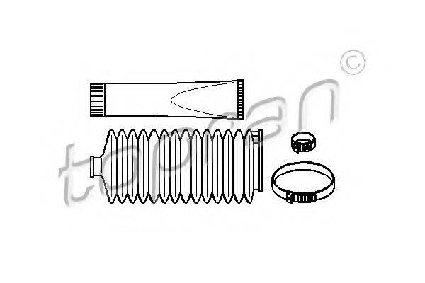TOPRAN 720233 Комплект пильника, рульове керування