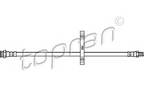 TOPRAN 720912 Гальмівний шланг
