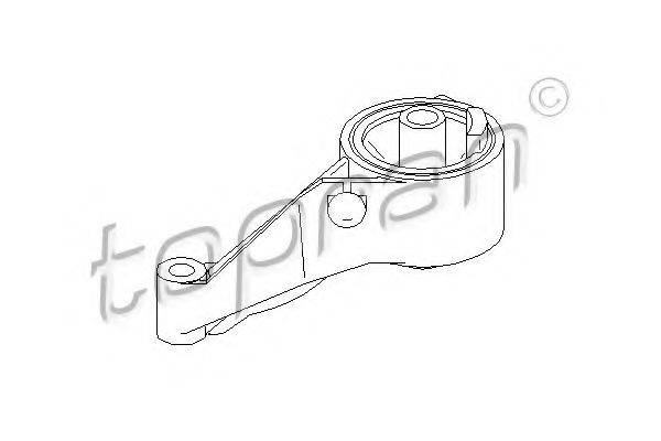 TOPRAN 207681 Підвіска, двигун