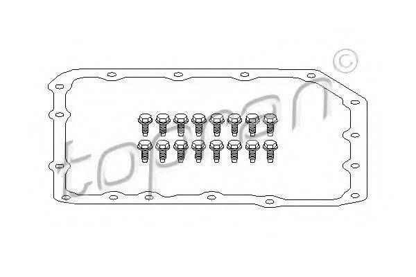 TOPRAN 500784 Прокладка, масляного піддону автоматичного. коробки передач