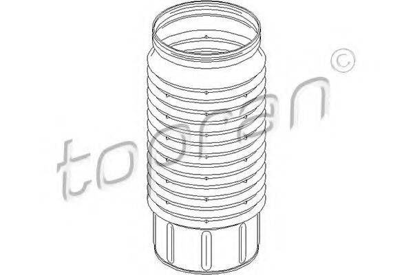 TOPRAN 722760 Захисний ковпак / пильник, амортизатор