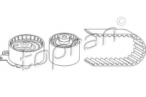 TOPRAN 722797 Комплект ременя ГРМ
