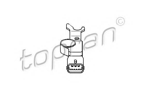 TOPRAN 207886 Датчик частоти обертання, керування двигуном