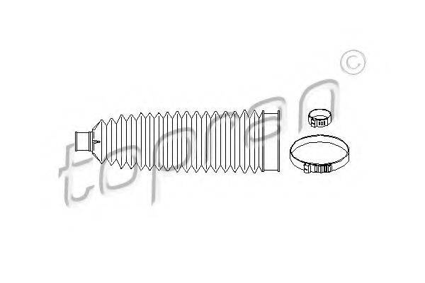 TOPRAN 700748 Комплект пильника, рульове керування