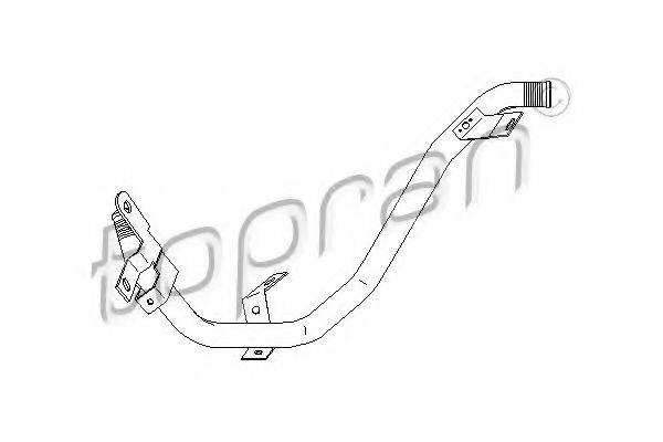 TOPRAN 722756 Трубка охолоджувальної рідини