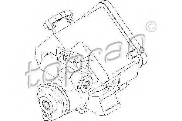 TOPRAN 407981 Гідравлічний насос, кермо