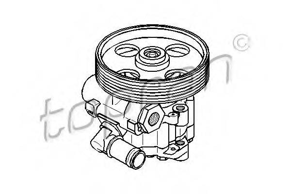 TOPRAN 722819 Гідравлічний насос, кермо