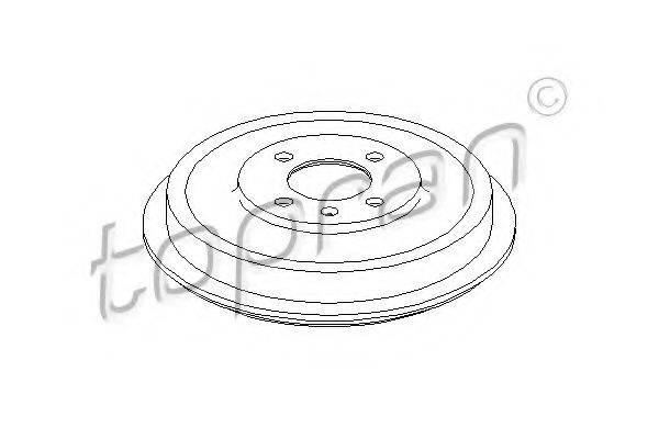 TOPRAN 113172 Гальмівний барабан