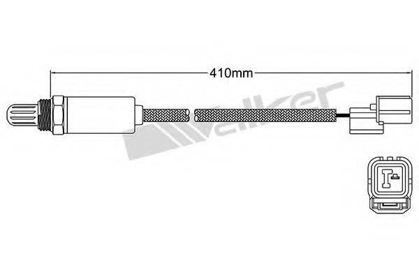 WALKER PRODUCTS 25021031 Лямбда-зонд