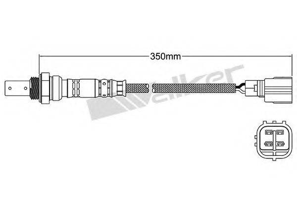 WALKER PRODUCTS 25054054 Лямбда-зонд