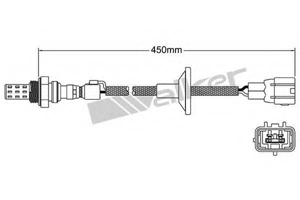 WALKER PRODUCTS 25022011 Лямбда-зонд