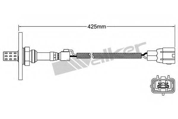 WALKER PRODUCTS 25022052 Лямбда-зонд