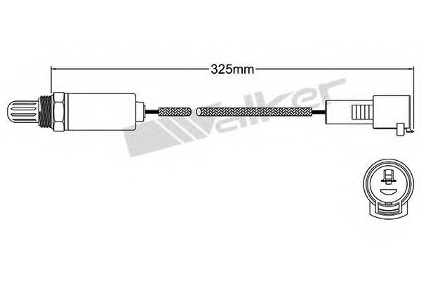 WALKER PRODUCTS 25021044 Лямбда-зонд