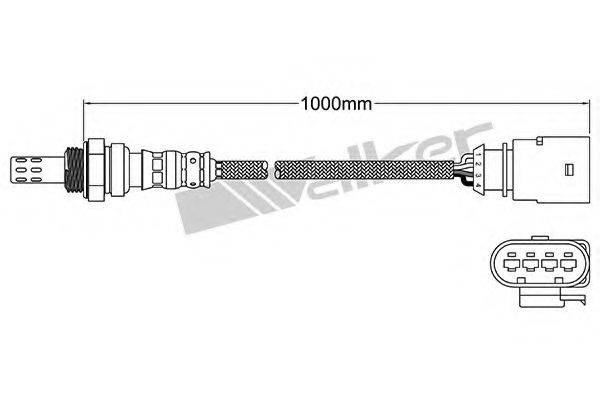 WALKER PRODUCTS 25024669 Лямбда-зонд