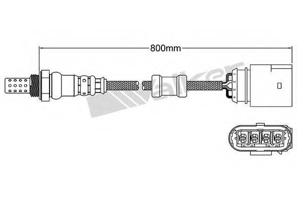 WALKER PRODUCTS 25024432 Лямбда-зонд