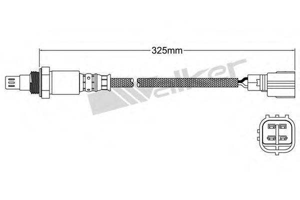 WALKER PRODUCTS 80094003 Лямбда-зонд