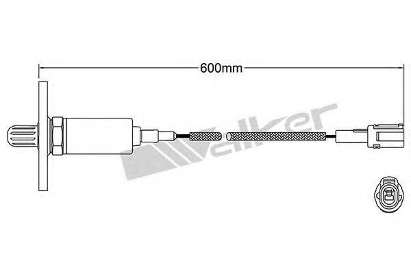 WALKER PRODUCTS 25021073 Лямбда-зонд