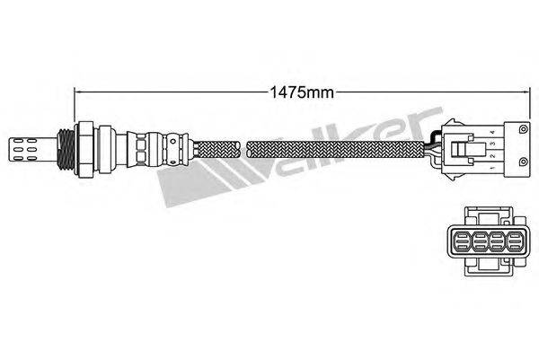 WALKER PRODUCTS 25024920 Лямбда-зонд