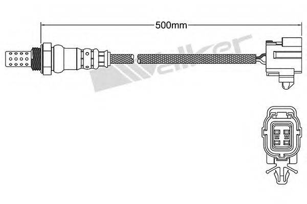 WALKER PRODUCTS 250241047 Лямбда-зонд