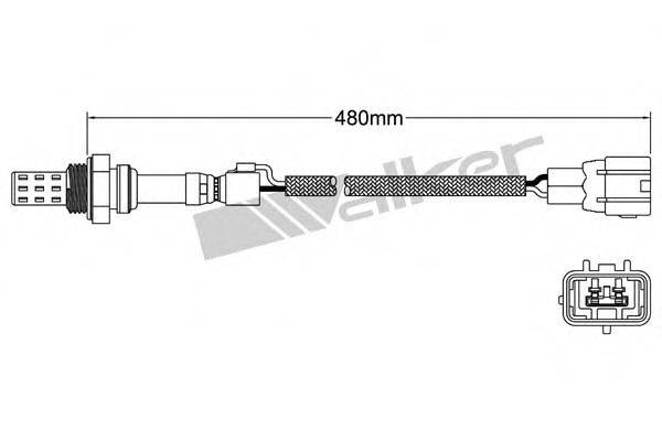 WALKER PRODUCTS 25022003 Лямбда-зонд