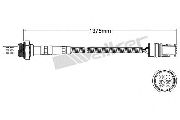 WALKER PRODUCTS 250241088 Лямбда-зонд