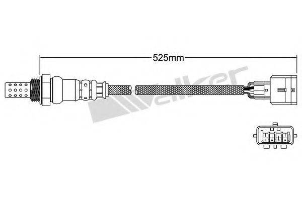 WALKER PRODUCTS 250241102 Лямбда-зонд