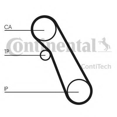 CONTITECH CT983K1 Комплект ременя ГРМ