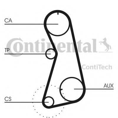 CONTITECH CT848K3 Комплект ременя ГРМ