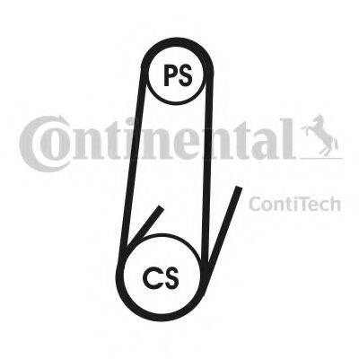 CONTITECH 4PK711ELAST Полікліновий ремінь