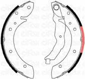CIFAM 153015 Комплект гальмівних колодок