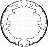 CIFAM 153439 Комплект гальмівних колодок, стоянкова гальмівна система