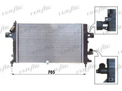 FRIGAIR 01073089 Радіатор, охолодження двигуна